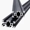 Alumínium profil készlet  5 db 1000 mm T-nyílású 2040 extrudált alumínium profil, eloxált lineáris sín
