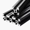 Alumínium profil készlet 4 db 1200 mm T-nyílású alumínium profil 2020 eloxált lineáris sín