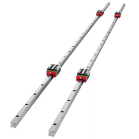  15CA lineáris sín, lineáris csapágyvezető készlet 2 db 1500 mm-es 20-as síntengellyel és 4 db csapágypárnás blokkkal