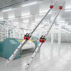  15CA lineáris sín, lineáris csapágyvezető készlet 2 db 1500 mm-es 20-as síntengellyel és 4 db csapágypárnás blokkkal