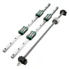  Lineáris vezető HGR 20-1700mm lineáris sín golyóscsavar vezető sín 3D nyomtatóhoz CNC géphez