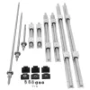 Lineáris vezeték készlet golyósorsóval 300/600/1000 mm SBR20 lineáris vezeték készlet golyósorsóval CNC gépekhez