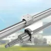 Lineáris vezeték készlet golyósorsóval 300/600/1000 mm SBR20 lineáris vezeték készlet golyósorsóval CNC gépekhez