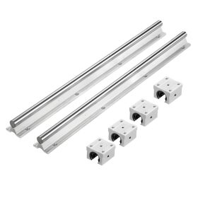   SBR16 lineáris sínvezető készlet 500 mm 2 sín + 4 csapágykocsi lineáris vezető