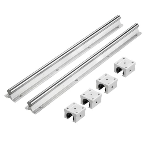 SBR16 lineáris sínvezető készlet 500 mm 2 sín + 4 csapágykocsi lineáris vezető