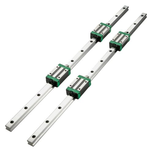  Lineáris vezetősin HSR20 készlet 1700 mm, 2 sín + 4 csapágykocsi