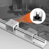  Lineáris vezető SBR20-1500mm lineáris sín 2 db vezető sín SBR20UU csúszó blokkokkal CNC alkatrész