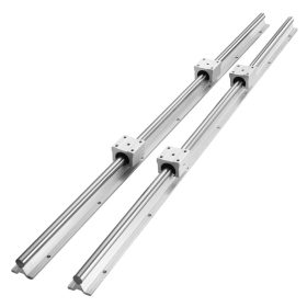   Lineáris vezető sín 2 db SBR20 1200mm SBR20UU csapágyazott blokk CNC alkatrész