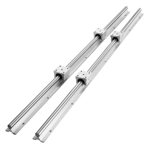 Lineáris vezető sín 2 db SBR20 1200mm SBR20UU csapágyazott blokk CNC alkatrész