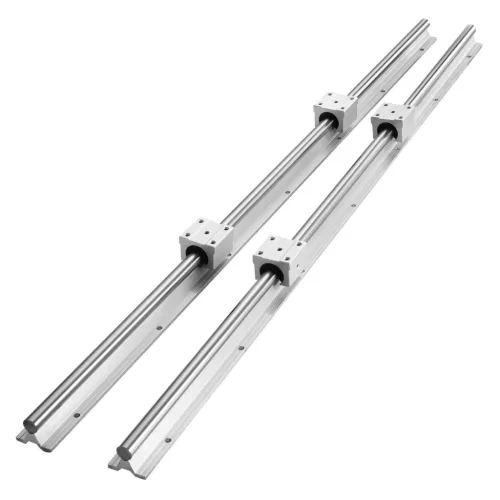 Lineáris vezeték készlet 2 db SBR16 1000mm lineáris vezető sín 4 db SBR16UU csapágyazott blokk CNC alkatrész