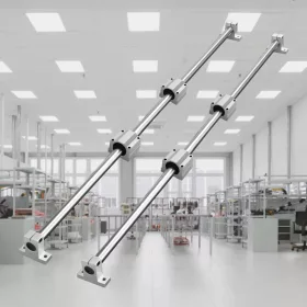    Lineáris vezetősín készlet 2 db 1000 mm SFC20 vezetősín, 4 db SC20 csapágykészlet 4 db síntartó CNC gépekhez