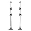 Lineáris vezetősín készlet 2x1000 mm SFC20 vezetősín 4xSC20 csapágykészlet 4x síntartó automatizált gépgyártáshoz