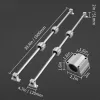 Lineáris vezetősín készlet 2x1000 mm SFC20 vezetősín 4xSC20 csapágykészlet 4x síntartó automatizált gépgyártáshoz