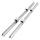Lineáris vezető 2 db SBR20-2200mm lineáris sín 4 db SBR20UU csapágyazott blokk CNC alkatrész