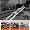 Lineáris vezető 2 db SBR20-2200mm lineáris sín 4 db SBR20UU csapágyazott blokk CNC alkatrész