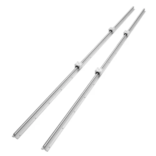 Lineáris vezető sínpár készlet 2 db 200 cm-es SBR16 vezetősín és 4 db SBR16UU csapágykészlet automatizált gépekhez