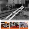 Lineáris vezető sínpár készlet 2 db 200 cm-es SBR16 vezetősín és 4 db SBR16UU csapágykészlet automatizált gépekhez