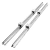 Lineáris vezető sín 2 db SBR16-1500mm SBR16UU csúszó blokkokkal csapágyazott blokk CNC alkatrész