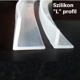   Szilikon L profil vízvető tömítés, tömítő szalag 16x16 mm 1 méter hosszú szalag