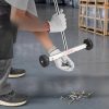 Mágneses seprőgép 38 cm teleszkópos nyelű mágneses seprű magnetikus seprőgép fémhulladék-gyűjtés