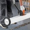 Mágneses seprőgép 91 cm teleszkópos nyelű mágneses seprű magnetikus seprőgép fémhulladék-gyűjtés