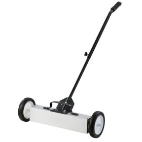    Mágneses seprőgép 77-113 cm teleszkópos mágneses seprű magnetikus fémhulladék-gyűjtő 20,4 kg mágneses erő