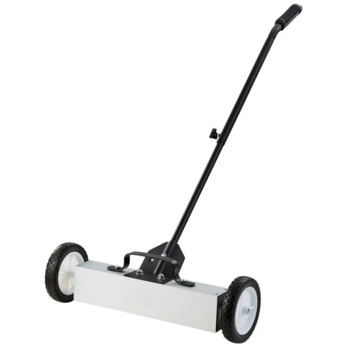  Mágneses seprőgép 77-113 cm teleszkópos mágneses seprű magnetikus fémhulladék-gyűjtő 20,4 kg mágneses erő