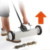  Mágneses seprőgép 77-113 cm teleszkópos mágneses seprű magnetikus fémhulladék-gyűjtő 20,4 kg mágneses erő