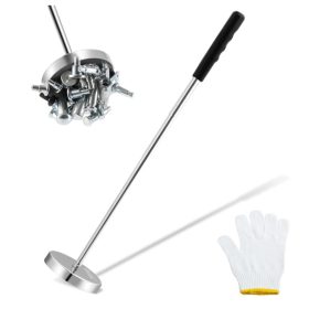   Mágneses seprű teleszkópos mágneses seprőgép 210-845 mm fémhulladék összegyűjtésére