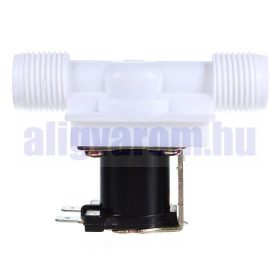   Elektromos szelep mágnes szelep 12V 1/2" csatlakozó, alaphelyzetben zárt