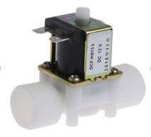 Elektromos szelep mágnes szelep 12V 3/4" csatlakozó, alaphelyzetben nyitott kivitel