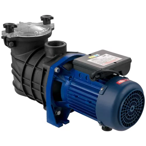 1 LE medenceszivattyú 15 000 l/óra, 750 W, 14,5 m emelőmagasság, homokszűrős medencékhez