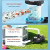 Medenceszivattyú 400W szűrőszivattyú 11 100 l/óra áramlási sebesség, egyfokozatú medenceszivattyú 24 órás időzítővel