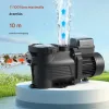Medenceszivattyú 400W szűrőszivattyú 11 100 l/óra áramlási sebesség, egyfokozatú medenceszivattyú 24 órás időzítővel