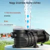 250W medenceszivattyú 11 700 l/óra szűrőszivattyú előszűrő kosárral