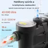 2200W fordulatszám-szabályozható medenceszivattyú 43 000 l/óra, 18 m emelőmagasság