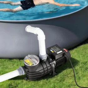   Medenceszivattyú 180W szűrőszivattyú 10 800 l/óra áramlási sebesség 8 m szállítómagasság