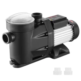   2 LE föld feletti medenceszivattyú, 220V-240V, 1450/2860 RPM kétsebességes szivattyú, 1800W, 33000 l/h áramlási sebesség