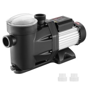   2 LE föld feletti medenceszivattyú, 220V-240V, 1450/2860 RPM kétsebességes szivattyú, 1800W, 33000 l/h maximális áramlási sebesség, nagy teljesítményű szivattyú, energiatakarékos úszómedence-szivattyú föld feletti medencékhez, CE tanúsítvánnyal
