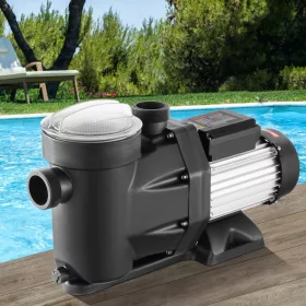   2 LE föld feletti medenceszivattyú, 220V-240V, 1450/2860 RPM kétsebességes szivattyú, 1800W, 33000 l/h áramlási sebesség