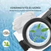 2 LE föld feletti medenceszivattyú, 220V-240V, 1450/2860 RPM kétsebességes szivattyú, 1800W, 33000 l/h áramlási sebesség