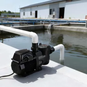   1350W fordulatszám-szabályozható medenceszivattyú 30 000 l/óra, WiFi vezérléssel
