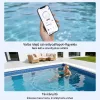 1350W fordulatszám-szabályozható medenceszivattyú 30 000 l/óra, WiFi vezérléssel