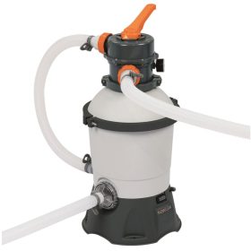   Homokszűrős medence vízforgató szivattyú 3000 liter/h teljesítménnyel kisebb medencéhez