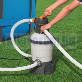   Homokszűrős medence vízforgató szivattyú 3000 liter/h teljesítménnyel kisebb medencéhez