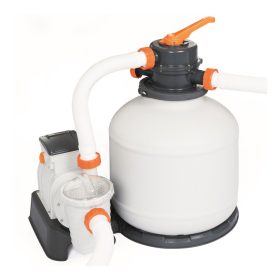   Homokszűrős medence vízforgató szivattyú 5678 liter/h teljesítménnyel nagy medencékhez