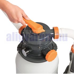   Homokszűrős medence vízforgató szivattyú 5678 liter/h teljesítménnyel nagy medencékhez