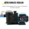Medence vízforgató szivattyú, nagy teljesítményű pumpa 750W (1LE) 19.200 l/óra vízszállítással