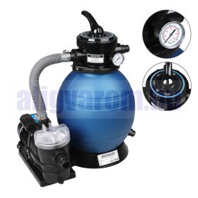   Medence vízforgató szivattyú és homokszűrő 9600 liter/h 30 m³-es medencéig