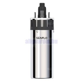 24V Mélykút szivattyú max 70 méter emelési magasság 390 liter/óra egyenáramú 24V 144W 